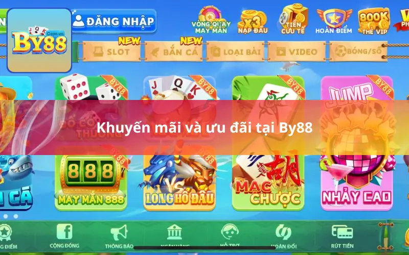 Khuyến mãi và ưu đãi tại By88